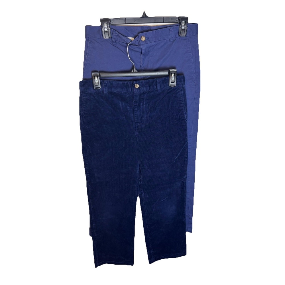 Vineyard Vines Boys Corduroy Pants, Navy Blue Size 18